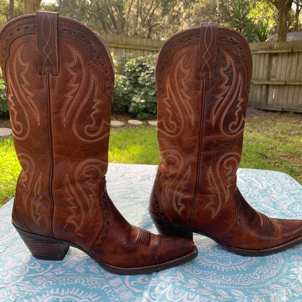 Ariat Western Cowboy Boots Size 9